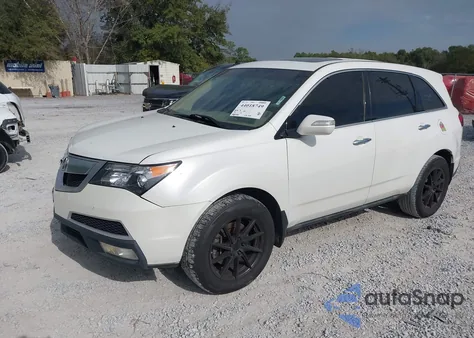 2011 Acura Mdx из США, поврежденный, VIN 2HNYD2H23BH525247